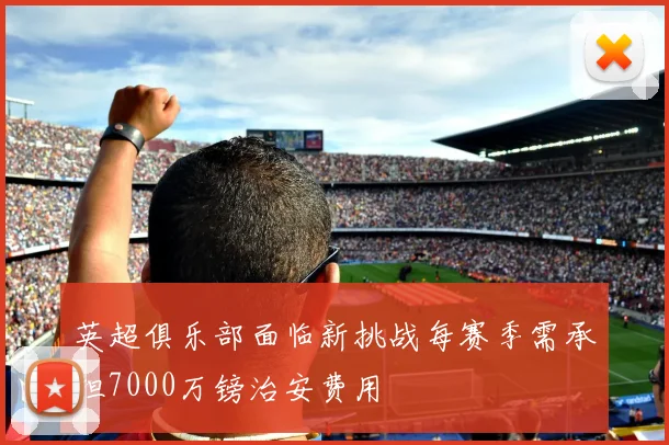 英超俱乐部面临新挑战每赛季需承担7000万镑治安费用
